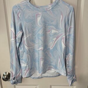 Carter's Pastel Swirl Long Sleeve Tee